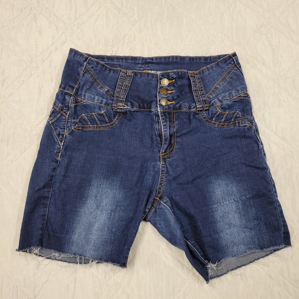 Novica Legging blue jean shorts size 10 / waist 30"